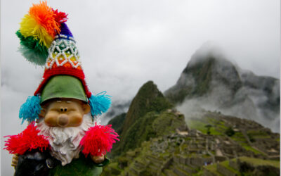 Machu Picchu and a Gnome
