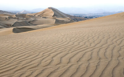 Sandboarding in Peru