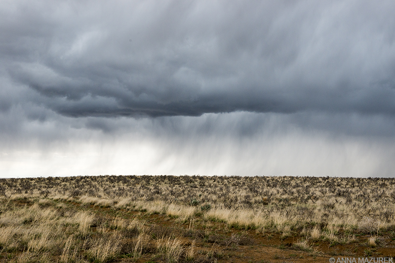 Storm at Chaco Canyon