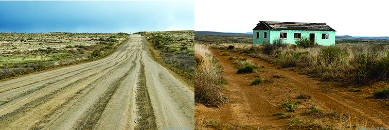chaco road collage